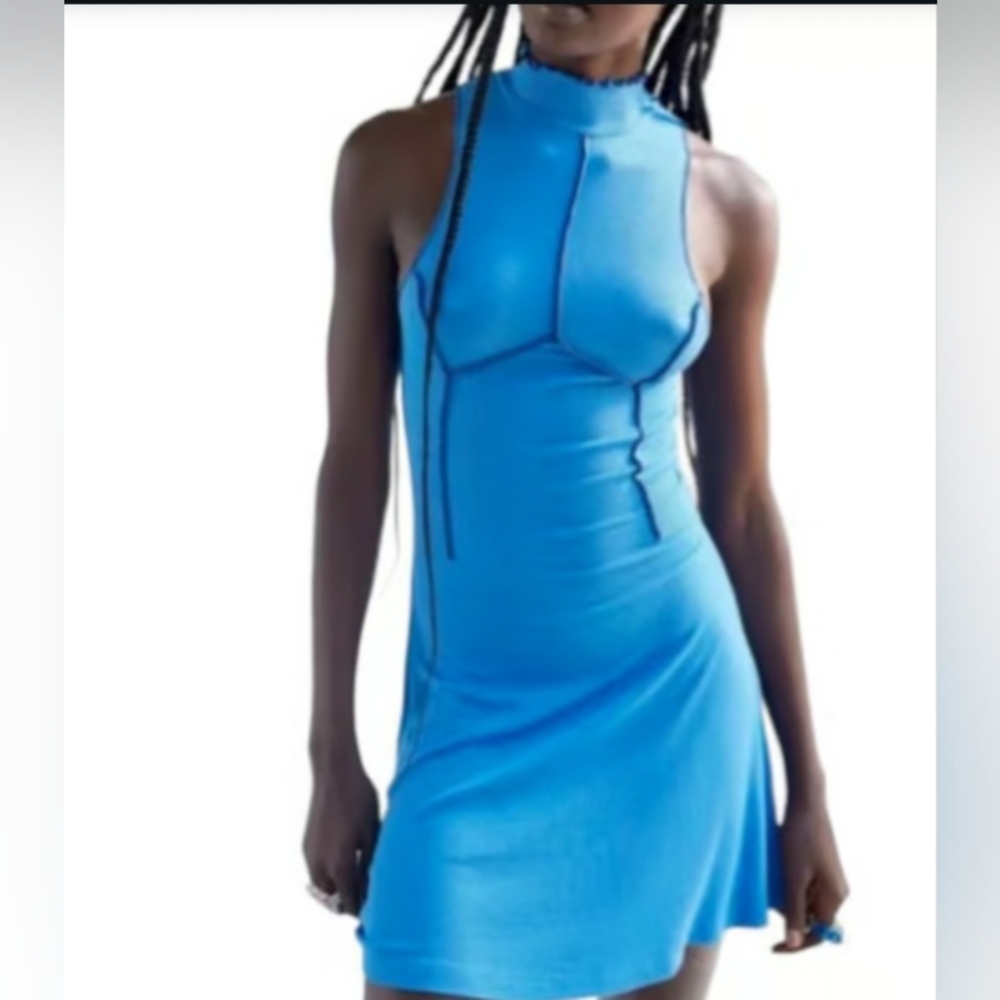 Urban Outfitters NWOT Deja Seamed Mini Dress